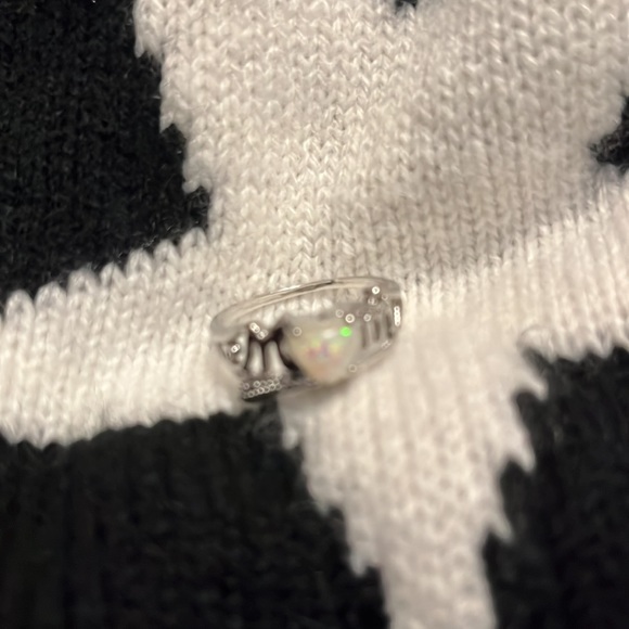 SOLD🧿🧿🧿🧿🧿🧿🧿SILVER FIRE 🔥 OPAL MOM 💍 RING 925 SZ.9🆕🏷️ - Picture 14 of 16
